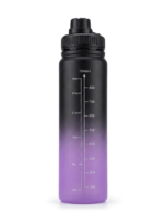 Sport Shaker 1000ml - Lavender & Black | Large Gym Water Bottle - Image 2