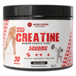 Muscle Raw, Creatine Monohydrate, 150g, 30 Servings