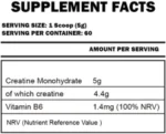 Kevin Levrone, Anabolic Creatine, 300g, 60 Servings - Image 2