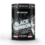 Muscle Add Black Mirror Bubble Gum Pre-Workout 254g | 30 Servings for Energy, Focus & Performance