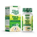 Organic Nation Maca 1000 Essentials 60 Tablets | Black Maca for Energy, Vitality & Sexual Health Support