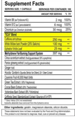 Cloma Pharma, Methyledrene, 100 Capsules, 100 Servings - Image 2
