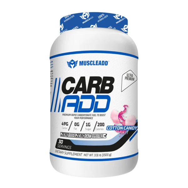 MuscleAdd, Carb Add, 1.5kg, 30 Servings