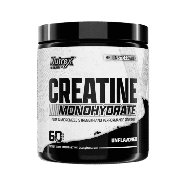 Nutrex Research, Creatine Monohydrate, Unflavored, 300g, 60 Serving