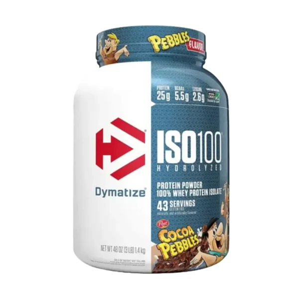 Dymatize ISO100 Hydrolyzed Whey Protein Isolate 1.4kg (43 Servings) | Fast Absorbing Protein