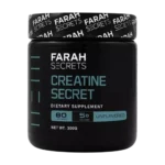 Farah Secret Creatine Secret 300g | 60 Servings for Strength, Power & Recovery