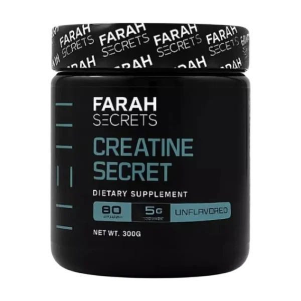 Farah Secret Creatine Secret 300g | 60 Servings for Strength, Power & Recovery