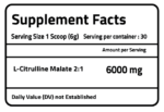 Pure Ganic Citrulline L-Citrulline Malate | 30 Servings - Image 2