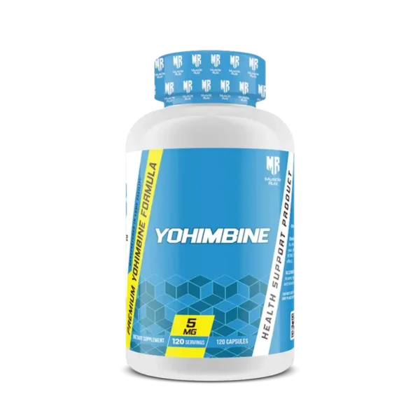 Muscle Rulz Yohimbine HCl 5mg - 120 Capsules (120 Servings)
