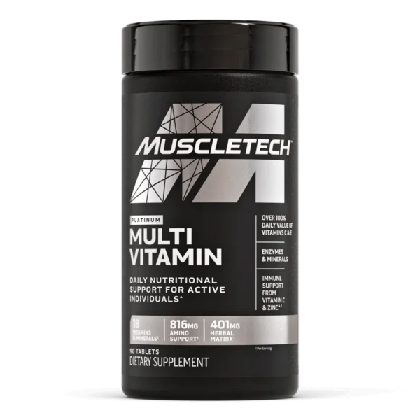 MuscleTech, Platinum Multivitamin, 90 Tablets, 30 servings