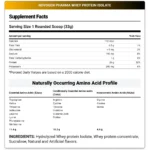 Novogen Pharma Whey Protein Isolate 2kg | 60 Servings - Image 2