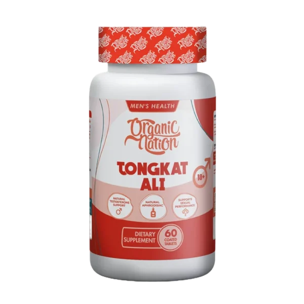 Organic Nation, Tongkat Ali, 300mg, 60 coated Tablets, 60 Serving
