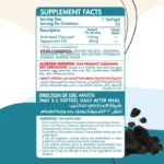 Organic Nation Perfect Charcoal 30 Soft Gel Capsules | Digestive Health & Bloating Relief - Image 2