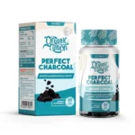 Organic Nation Perfect Charcoal 30 Soft Gel Capsules | Digestive Health & Bloating Relief