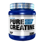 Quamtrax Pure 100% Creatine Monohydrate 300g | 100 Servings for Strength & Performance