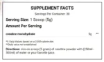 Strong Muscle Crea Power 100% Creatine Monohydrate 150g (30 Servings) | Creapure® Creatine - Image 2