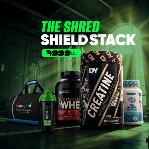 THE SHRED SHIELD STACK | Cutting & Lean Muscle Support Bundle