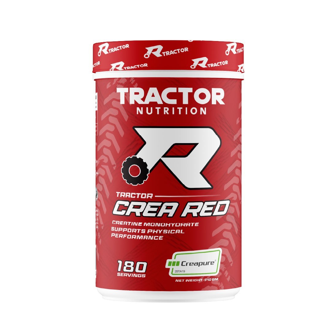 Tractor-Nutrition-Creatine-Creared-540g-2.jpg Tractor Crea Red Creatine Monohydrate | Creapure® | 180 Servings - Image 1