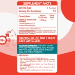 Organic Nation Tribulus 1000 Men's Health 60 Tablets | Natural Vitality & Performance Support - Image 2