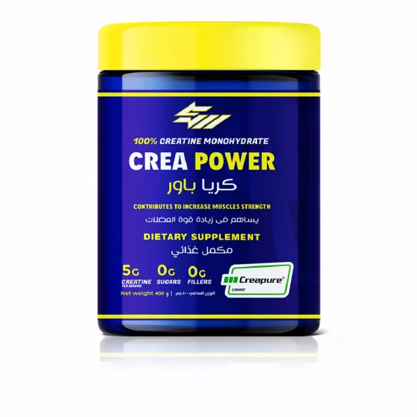Strong Muscles Crea Power Creatine Monohydrate 400g (80 Servings) | Creapure® Creatine