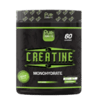 Pureganic Creatine Monohydrate Unflavored | 60 Servings for Strength, Power & Recovery