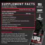Nutrex Research Lipo-6 Black UC 60 Capsules | 60 Servings - Image 4