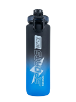 Sport Shaker 1000ml - Blue & Black | Large Gym Water Bottle
