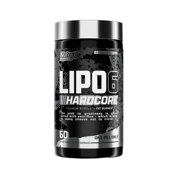 Nutrex Research, Lipo-6 Hardcore, 60 Capsules, 60 Servings