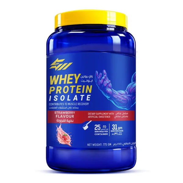 Whey Protein Isolate – Strong Muscles  25 Servings